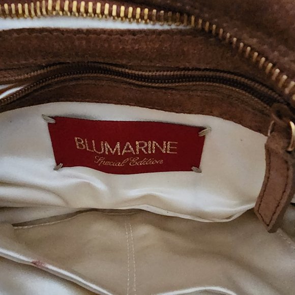 Blumarine Women Handbag Camel Color Leather - Picture 5 of 9
